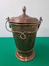 Handmade Vintage Etched Copper