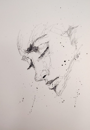 Original contemplation ink - original,