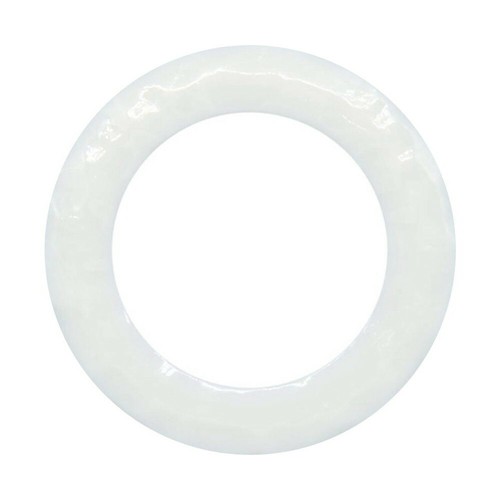 White ring ribbon slider - ribbon,