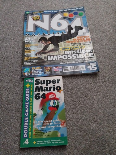 N64 magazine issue together - n64,
