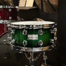 Mapex Saturn 14x6.5" Snare Drum Green Sparkle #1124