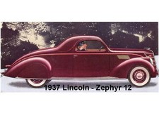 1937 Lincoln - Zephyr V-12