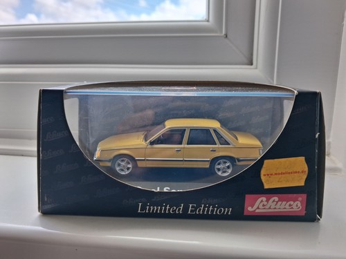 Schuco opel senator yellow - schuco, a