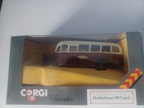 Corgi bedford type coach - type, ob