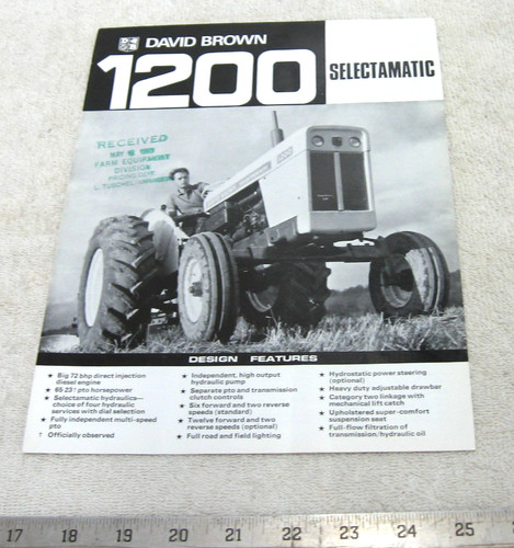 Vintage 1969 david brown 1200 - vintage,