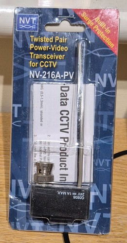 Nvt video balun transceiver - nvt,
