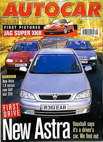 Autocar magazine feb - magazine, 25-feb-98