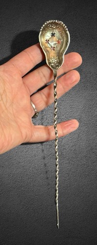 Antique sterling silver olive - antique,
