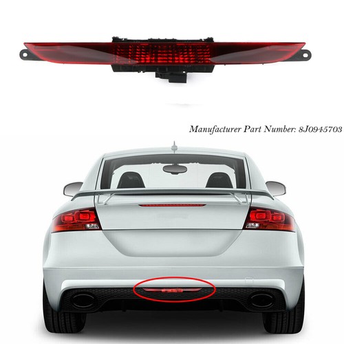 Rear bumper reflector - rear, third