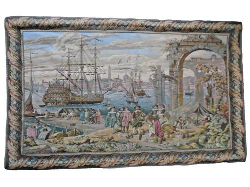 Vintage jacquard woven wall - jacquard,