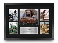 Jaws Cast Signed A3 Pre