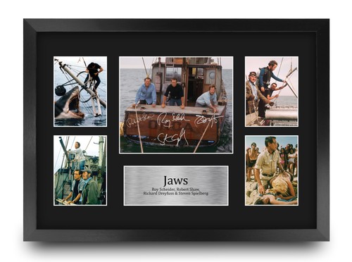 Jaws cast signed pre - cast, a3