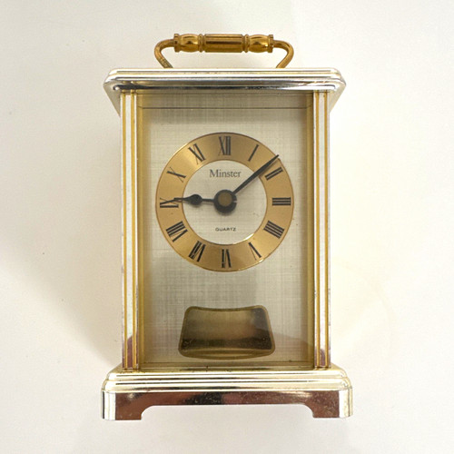Minster carriage clock quartz - carriage,