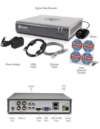 Swann dvr4 1600 channel cctv - 4,