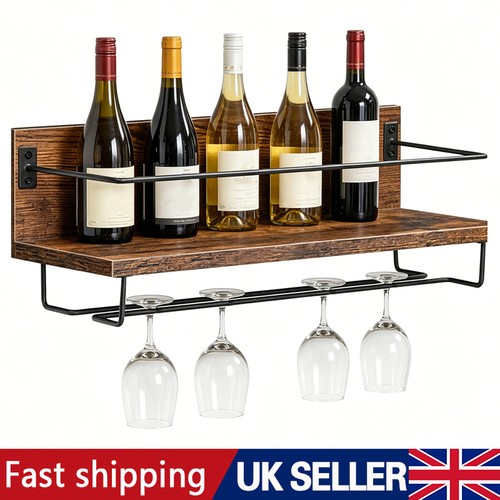 Wooden wine rack glass - rack,