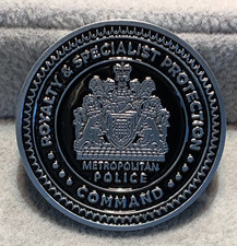  Metropolitan Police Royalty & Specialist Protection Command Challenge Coin 38mm