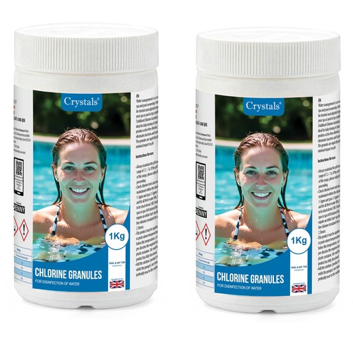 2kg chlorine granules pool - 2kg,
