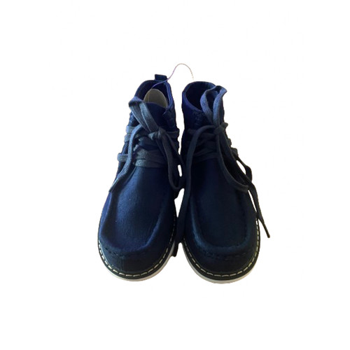 Gap faux suede - navy, boots