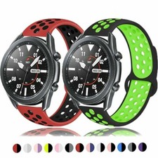 For Samsung Smart Watches Watch 3/4/5 /6 / 7 FE Pro Strap Silicone Sports Band