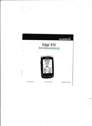 Garmin edge 810 manual - garmin,