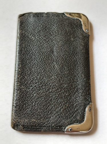 Victorian leather sterling - &,