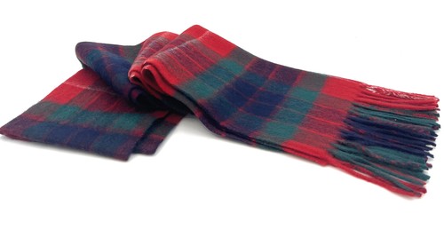 100 lambswool unisex - 100%, tartan