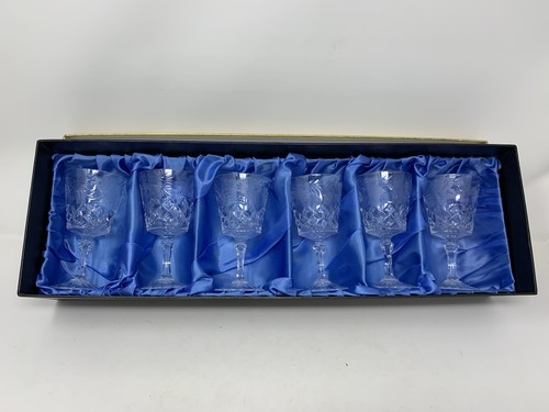 Vintage hand cut crystal - cut, wine