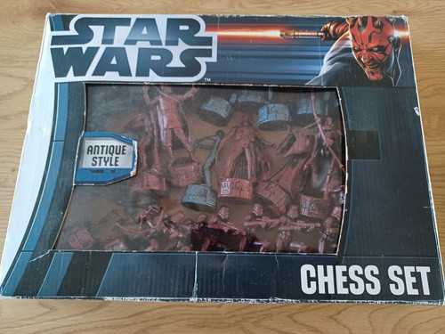 Star wars chess set antique - star,