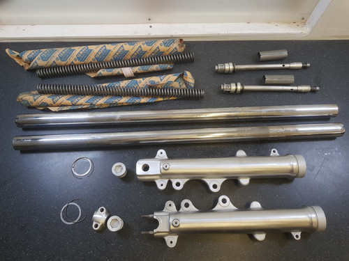 Yamaha tx750 fork assembly - tx750,