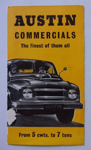 Austin commercials orig 1960 - austin,