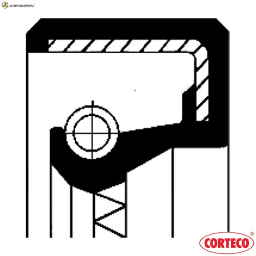 Shaft seal differential - shaft,