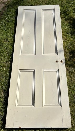 Victorian four panel pine - four,