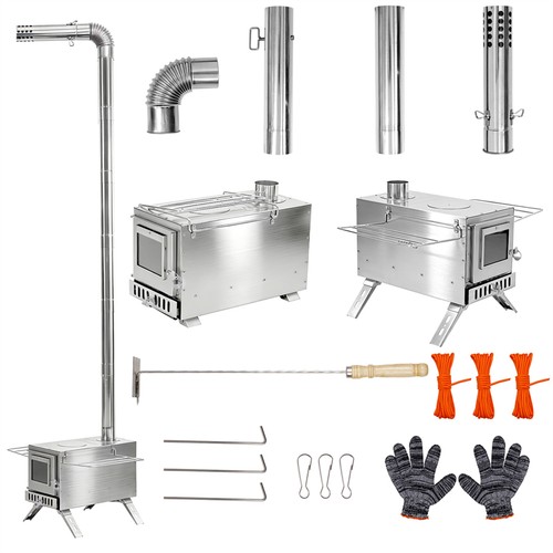Wood burning stove portable - wood,