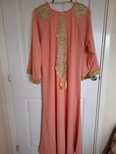 Arabic Moroccan Abaya Jellaba Kaftan Maxi Long Dress
