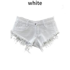 Women Girl Fringe Denim Hot