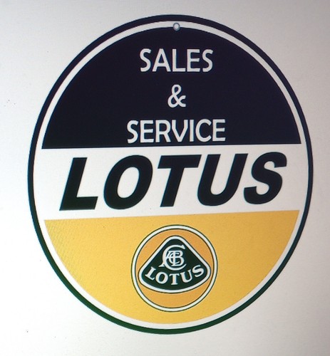 Lotus cars vintage logo - cars, sign