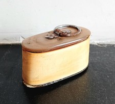 Antique French bovine horn