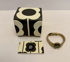 Orla Kiely Ladies Gold Tone