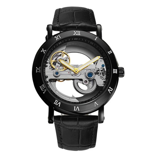 Men black automatic - men's,