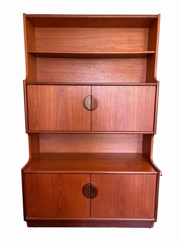 Mid century teak - teak, bookcase