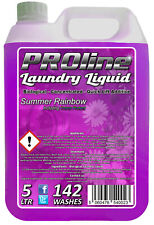 Premium Bio Laundry Liquid Summer Rainbow Detergent 5ltr (142 WASHES) Proline