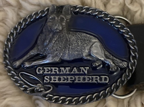 Belt buckle german - belt, shepherd