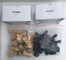 Large Black and Natural