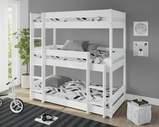 Triple Bunk Bed High Sleeper
