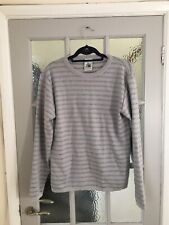 SNS Herning Light Blue Striped Jumper, L/XL