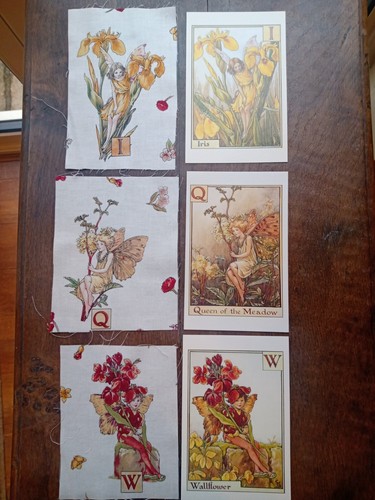 Michael miller alphabet flower - miller,