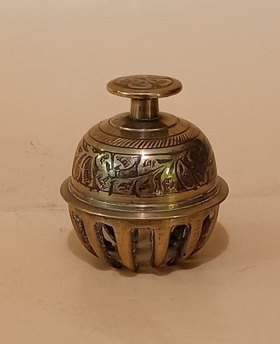 Small vintage brass - brass, elephant
