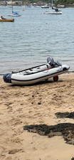 Yamaha inflatable boat with