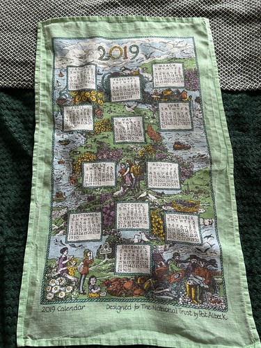 Pat albeck tea - pat, linen