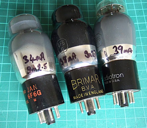 Used tested 6f6g vintage - used,,